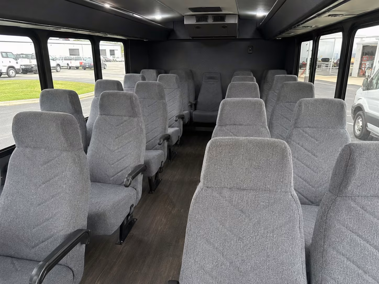 20 passenger minibus interior