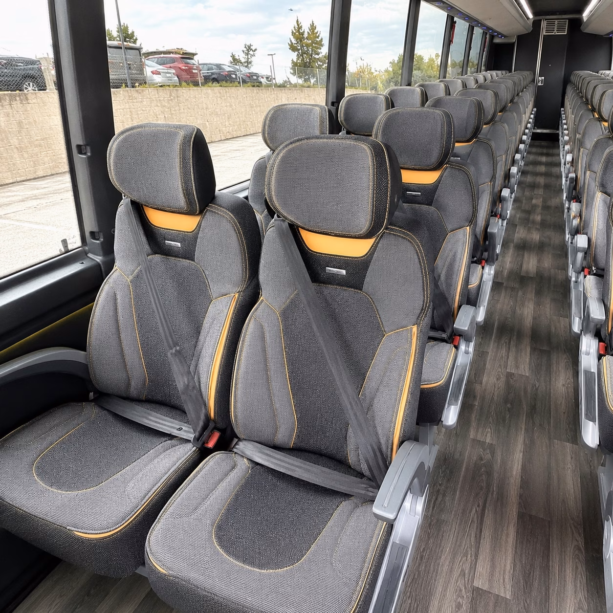 south fulton charter bus rental inside
