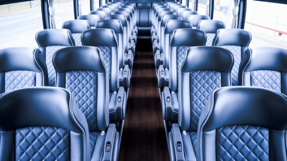 50 passenger charter bus interior south fulton