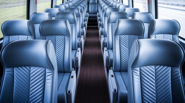 55 passenger charter bus interior south fulton
