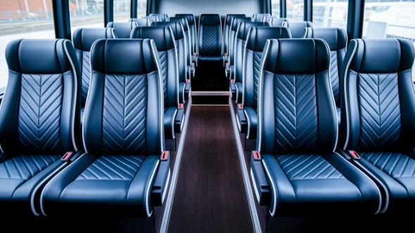 south fulton 18 passenger minibus inside