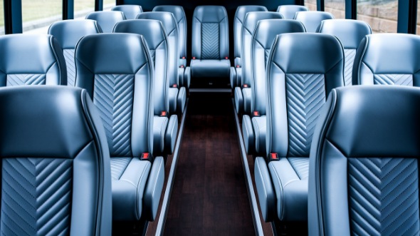 south fulton 28 passenger minibus inside