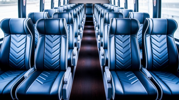 south fulton 50 passenger charter bus inside