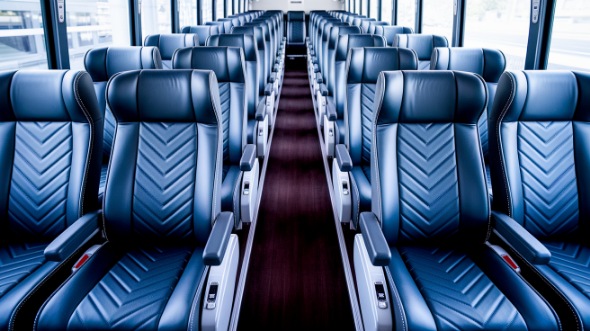 south fulton 54 passenger charter bus inside