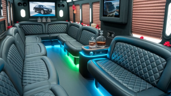 south fulton sprinter limo rental inside