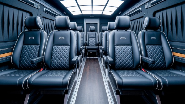 sprinter van with driver interior south fulton